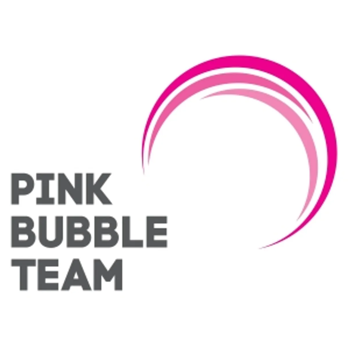 Pink Bubble Team logo